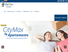 Tablet Screenshot of citymax-gt.com